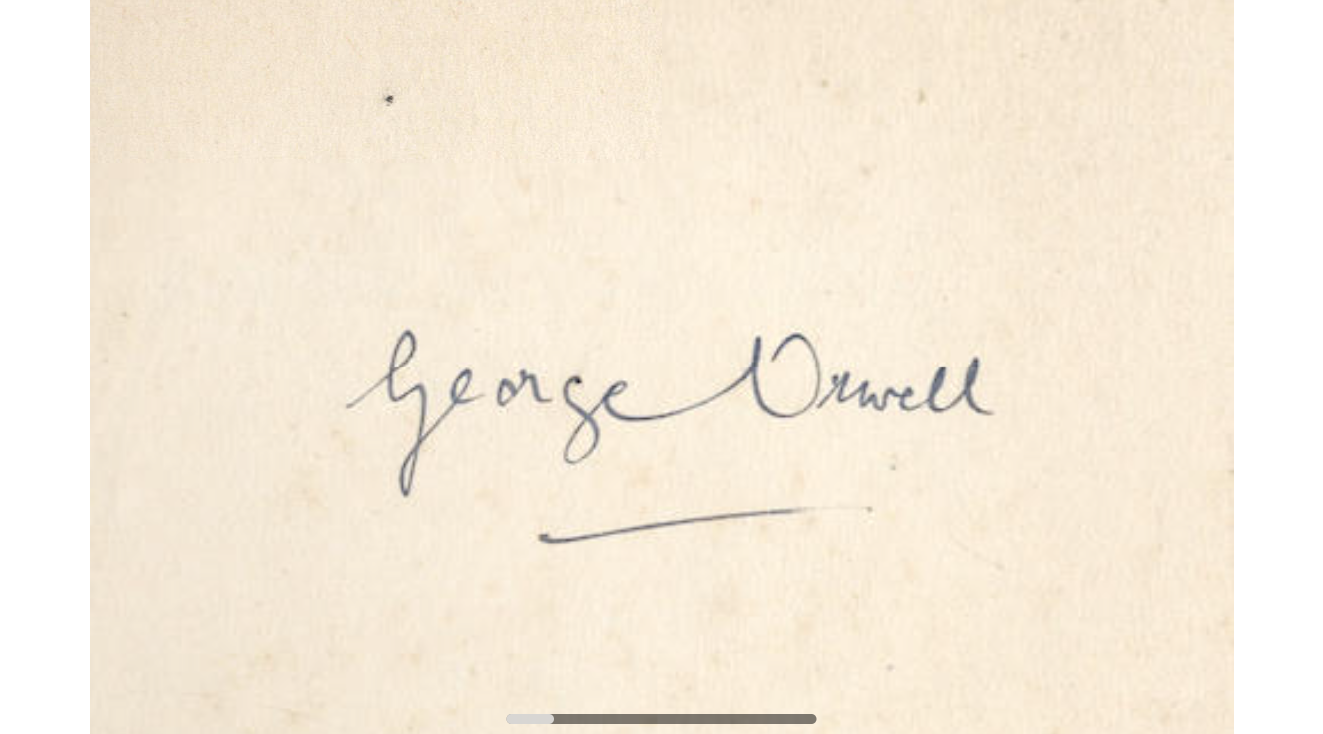 orwell signature